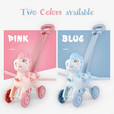 BubblePony | Diversión mágica de burbujas - Máquina de burbujas de unicornio manual para niños